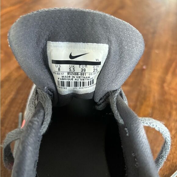 Nike Downshifter 7 Grey Lava Glow 852466-001 Running Shoes Size 8 Women - Picture 2 of 7